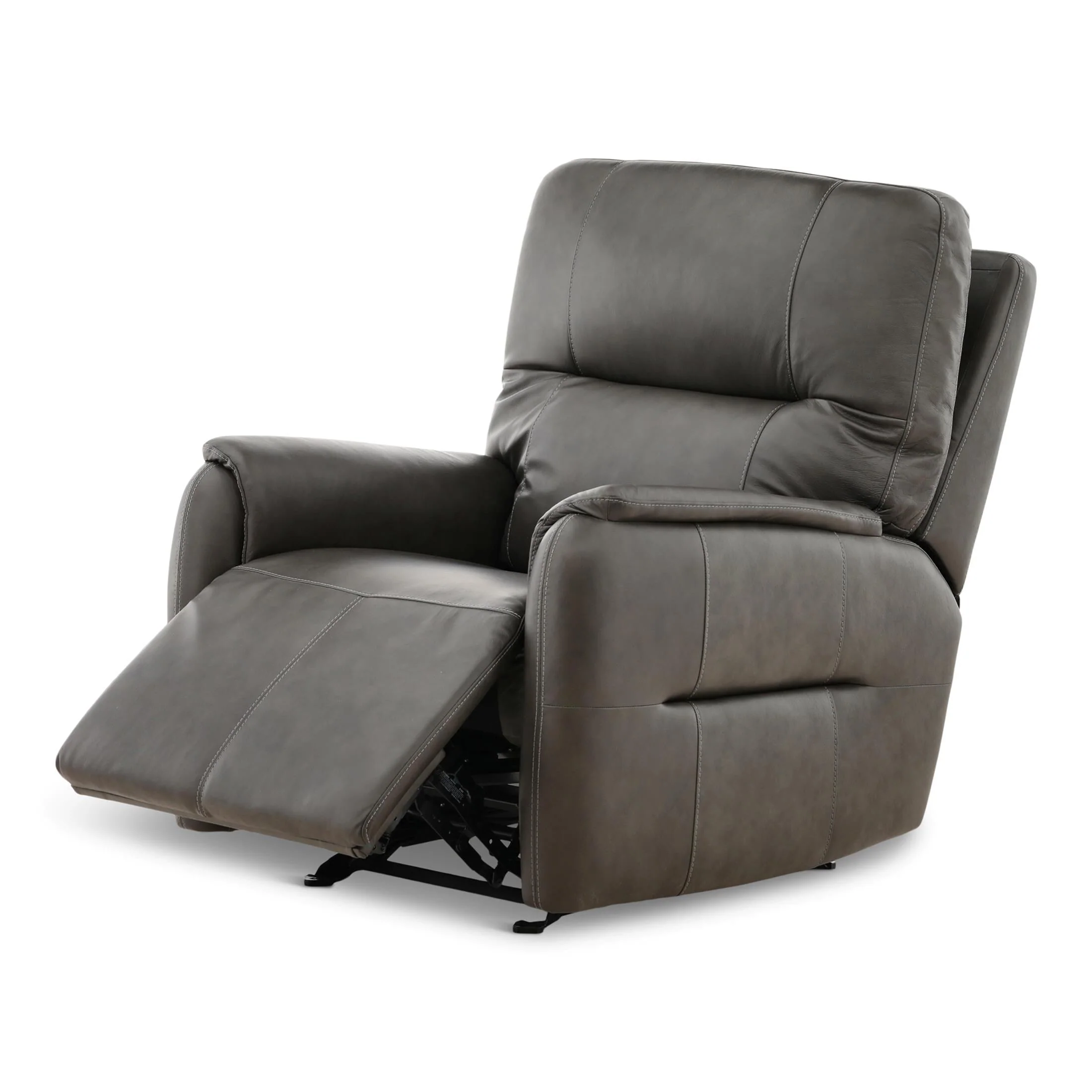 Flexsteel Walker Leather Gliding Power Recliner - Image 6