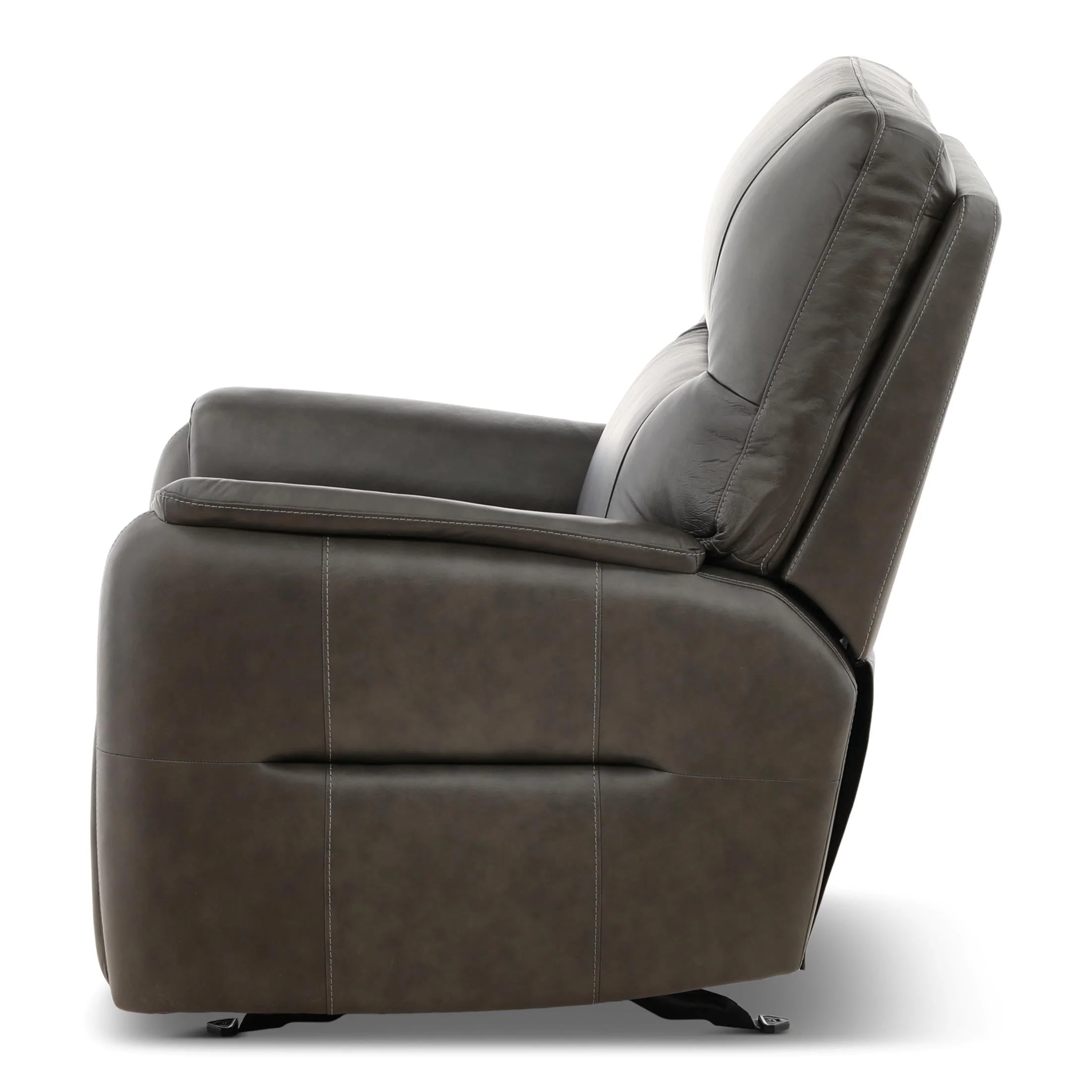 Flexsteel Walker Leather Gliding Power Recliner - Image 9