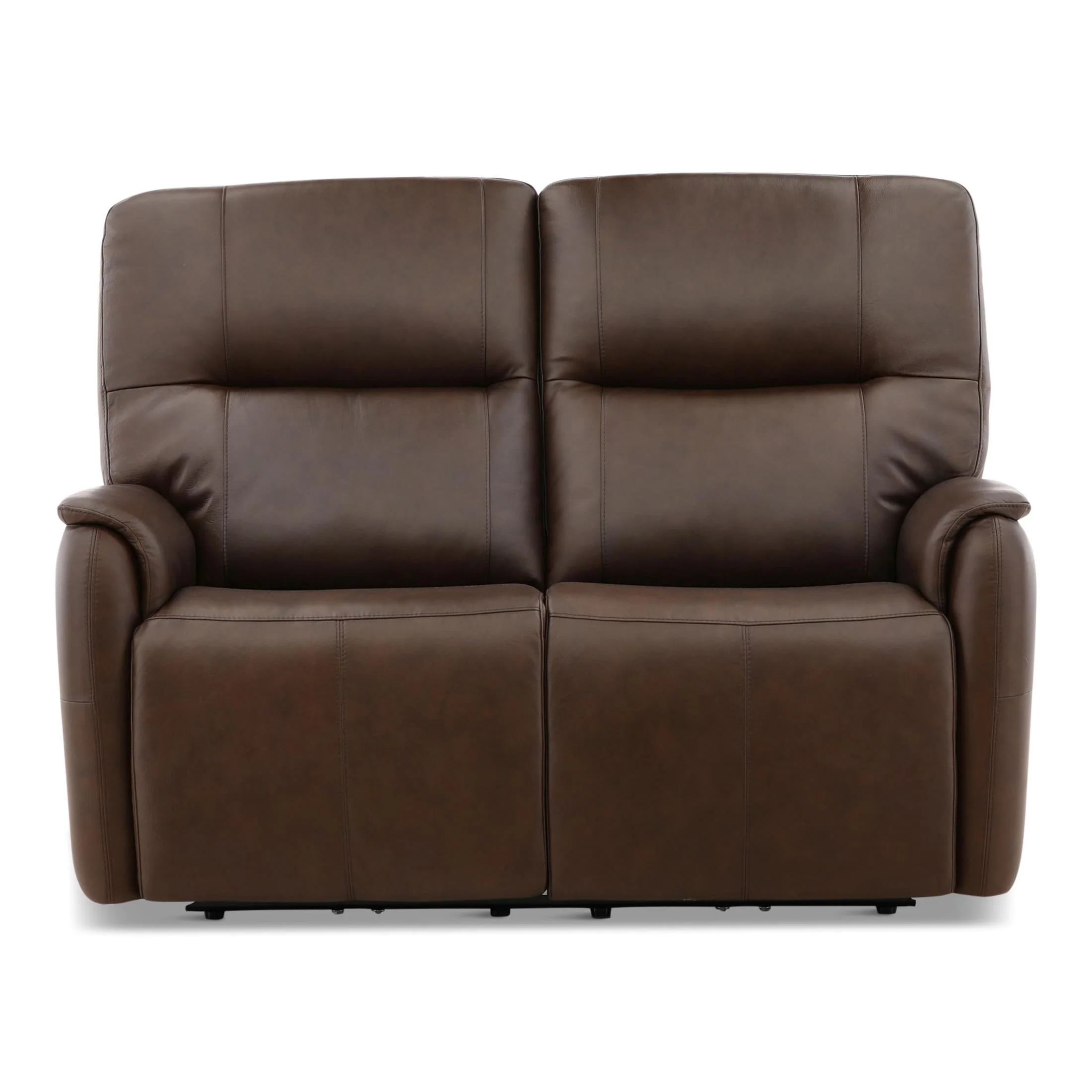 Flexsteel Walker Leather Power Reclining Loveseat