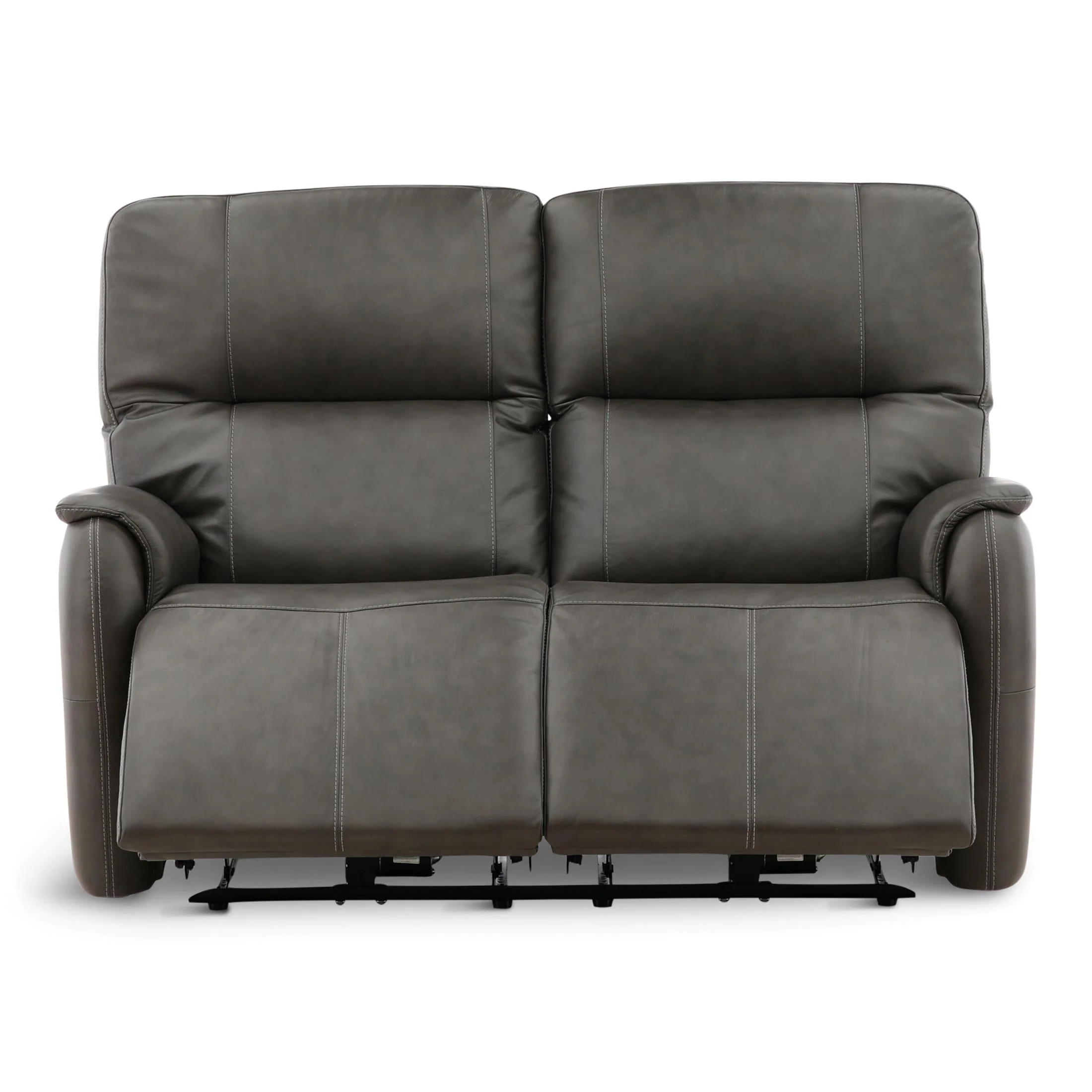Flexsteel Walker Leather Power Reclining Loveseat - Image 17