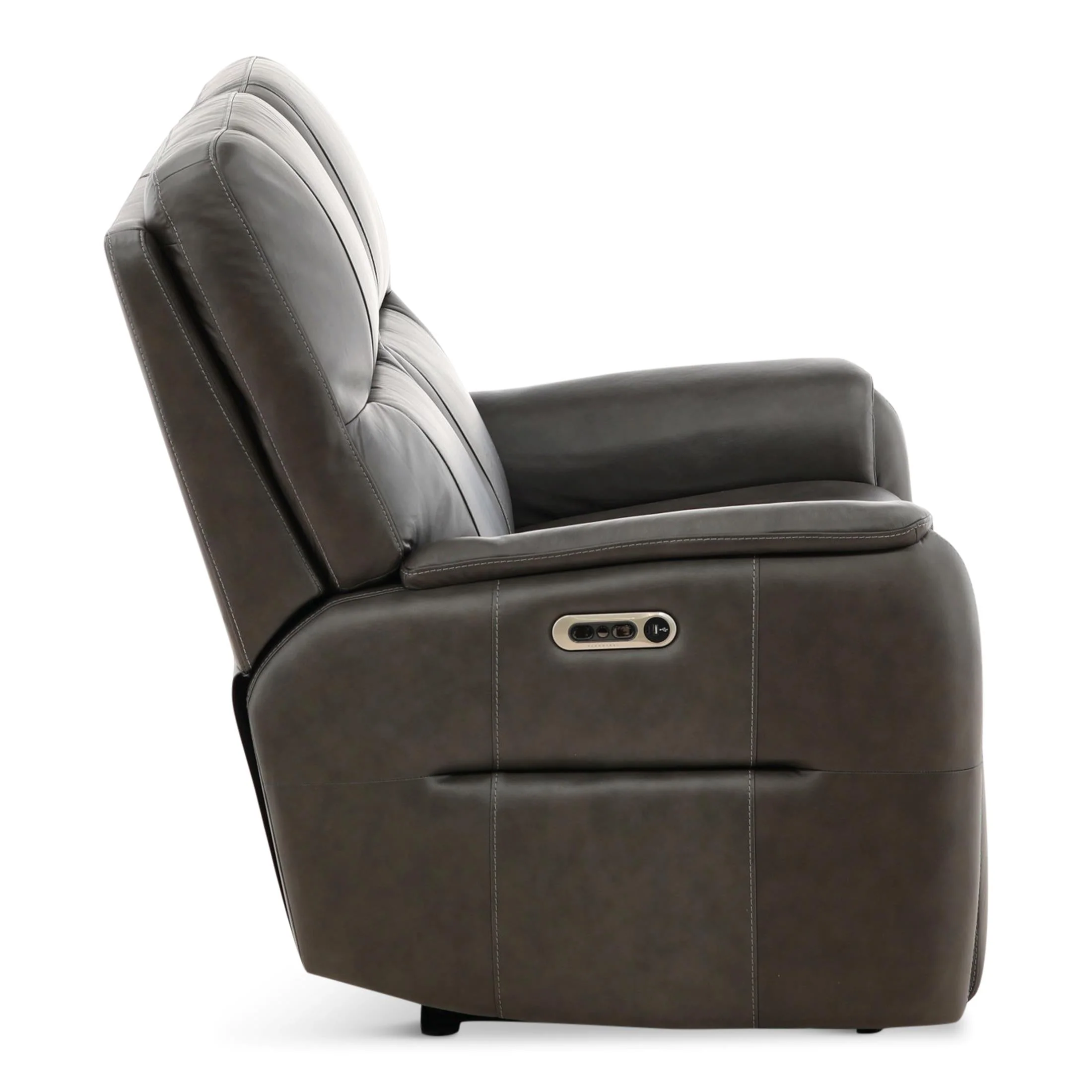 Flexsteel Walker Leather Power Reclining Loveseat - Image 22
