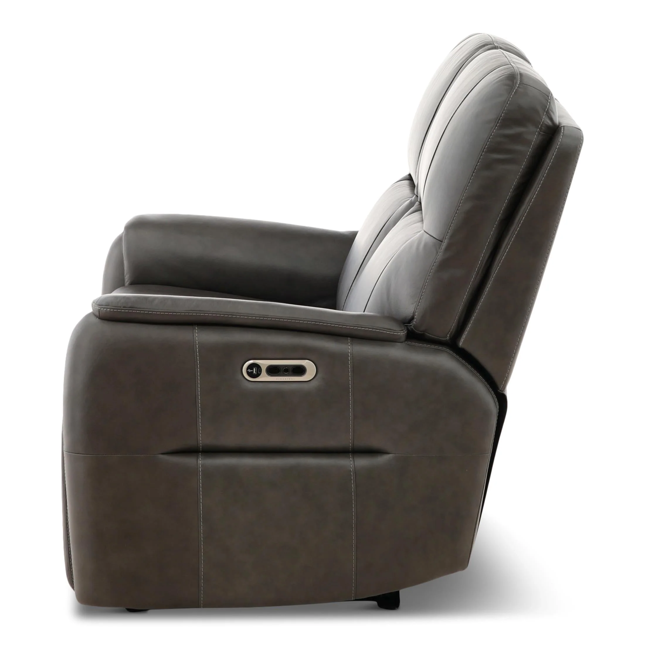 Flexsteel Walker Leather Power Reclining Loveseat - Image 24