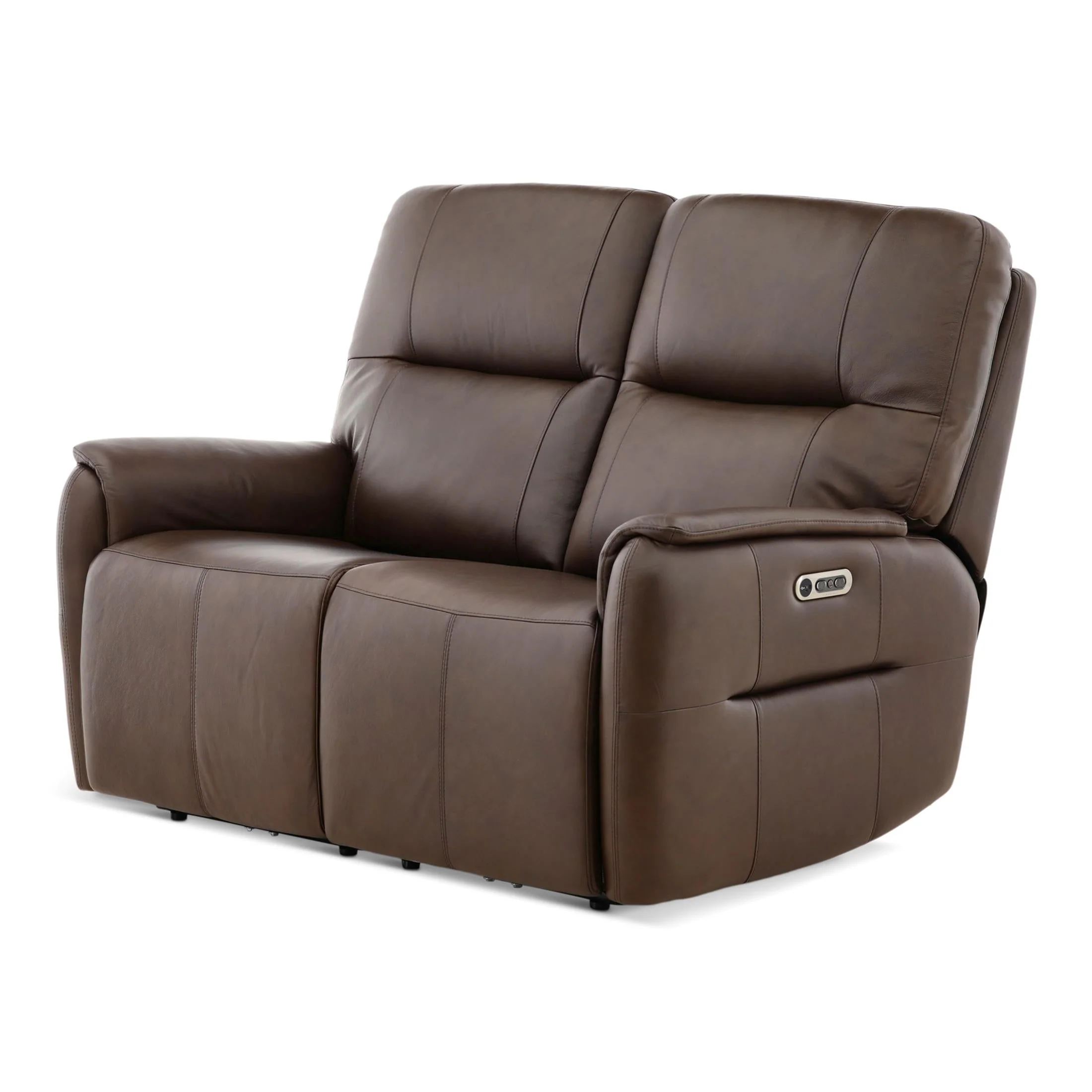 Flexsteel Walker Leather Power Reclining Loveseat - Image 8