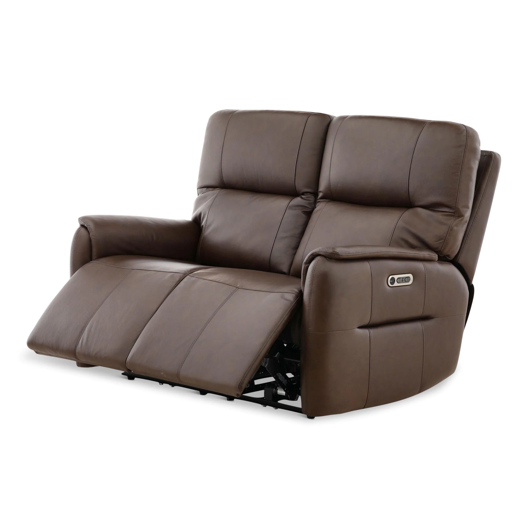 Flexsteel Walker Leather Power Reclining Loveseat - Image 9
