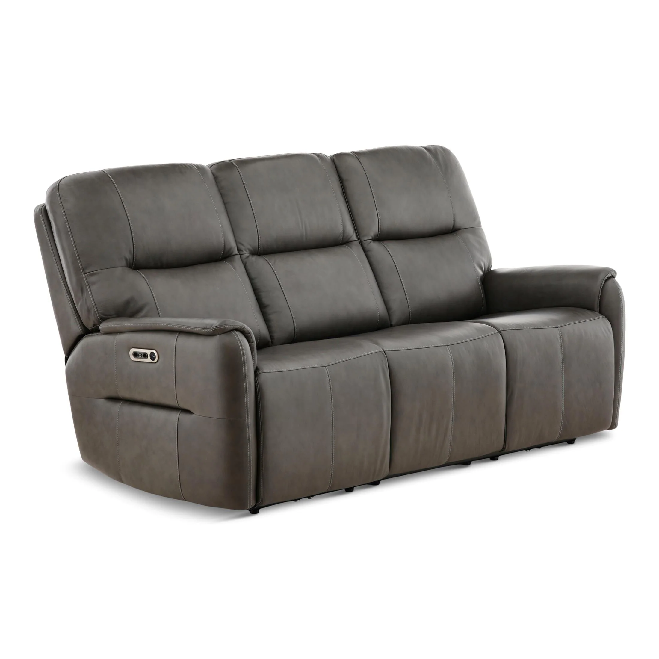 Flexsteel Walker Leather Power Reclining Sofa - Image 14