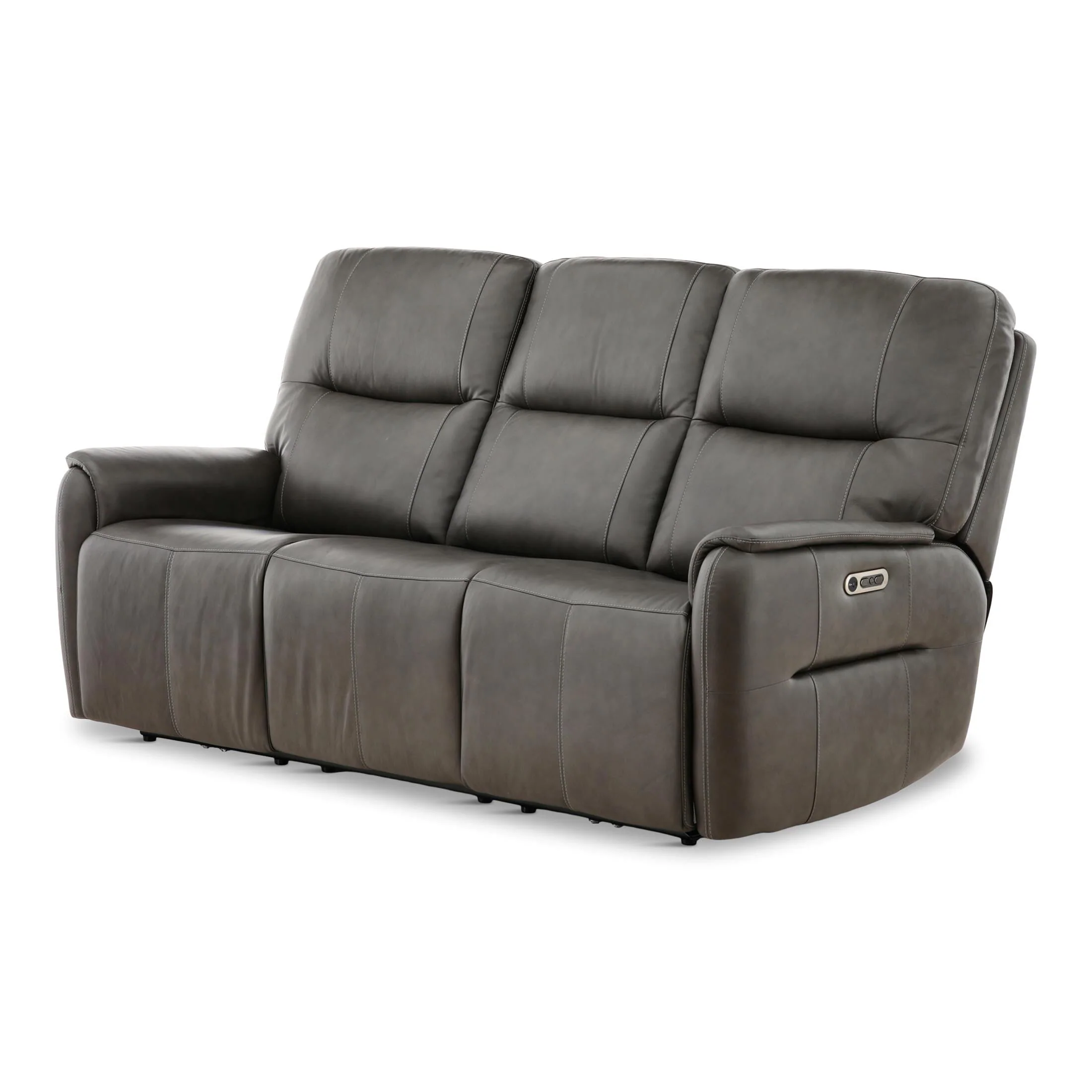 Flexsteel Walker Leather Power Reclining Sofa - Image 16