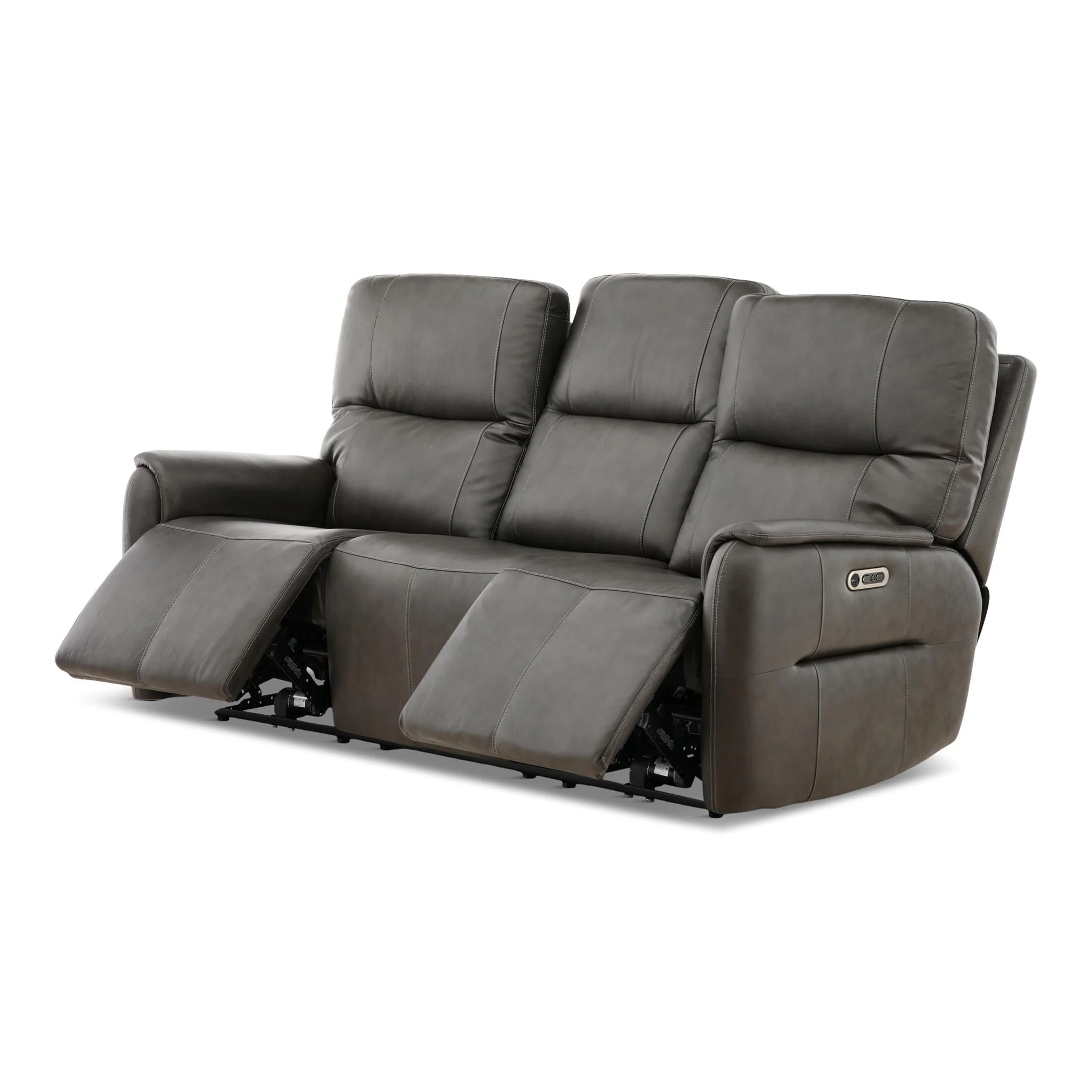 Flexsteel Walker Leather Power Reclining Sofa - Image 17