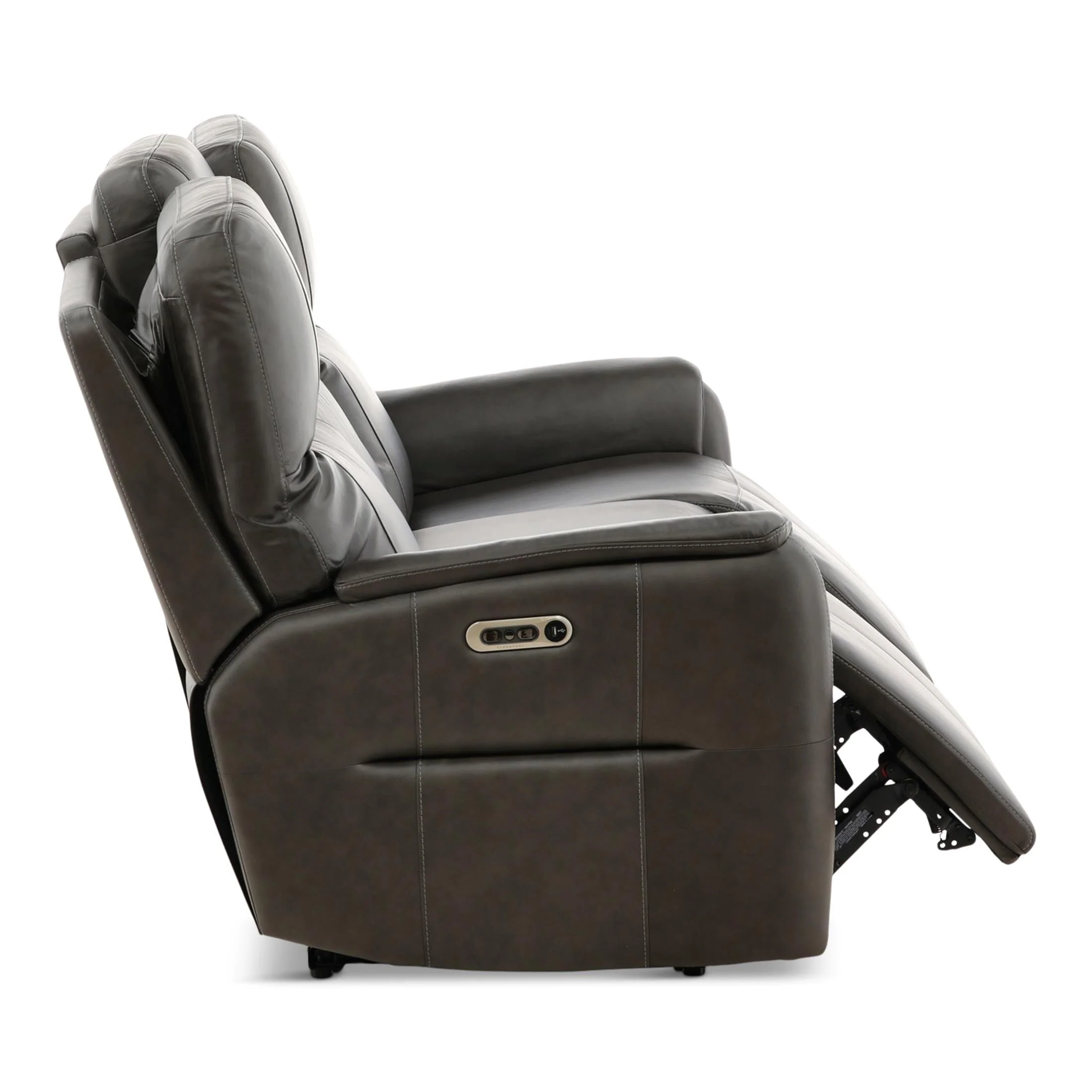 Flexsteel Walker Leather Power Reclining Sofa - Image 19