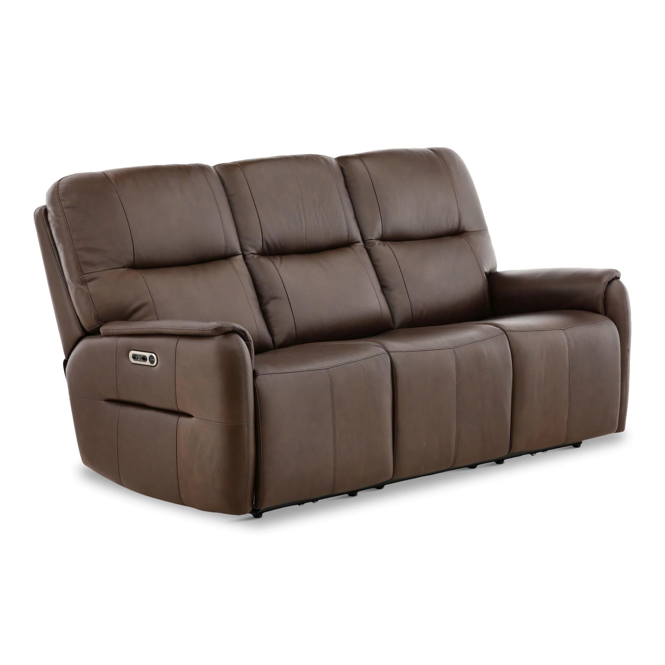 Flexsteel Walker Leather Power Reclining Sofa - Image 3
