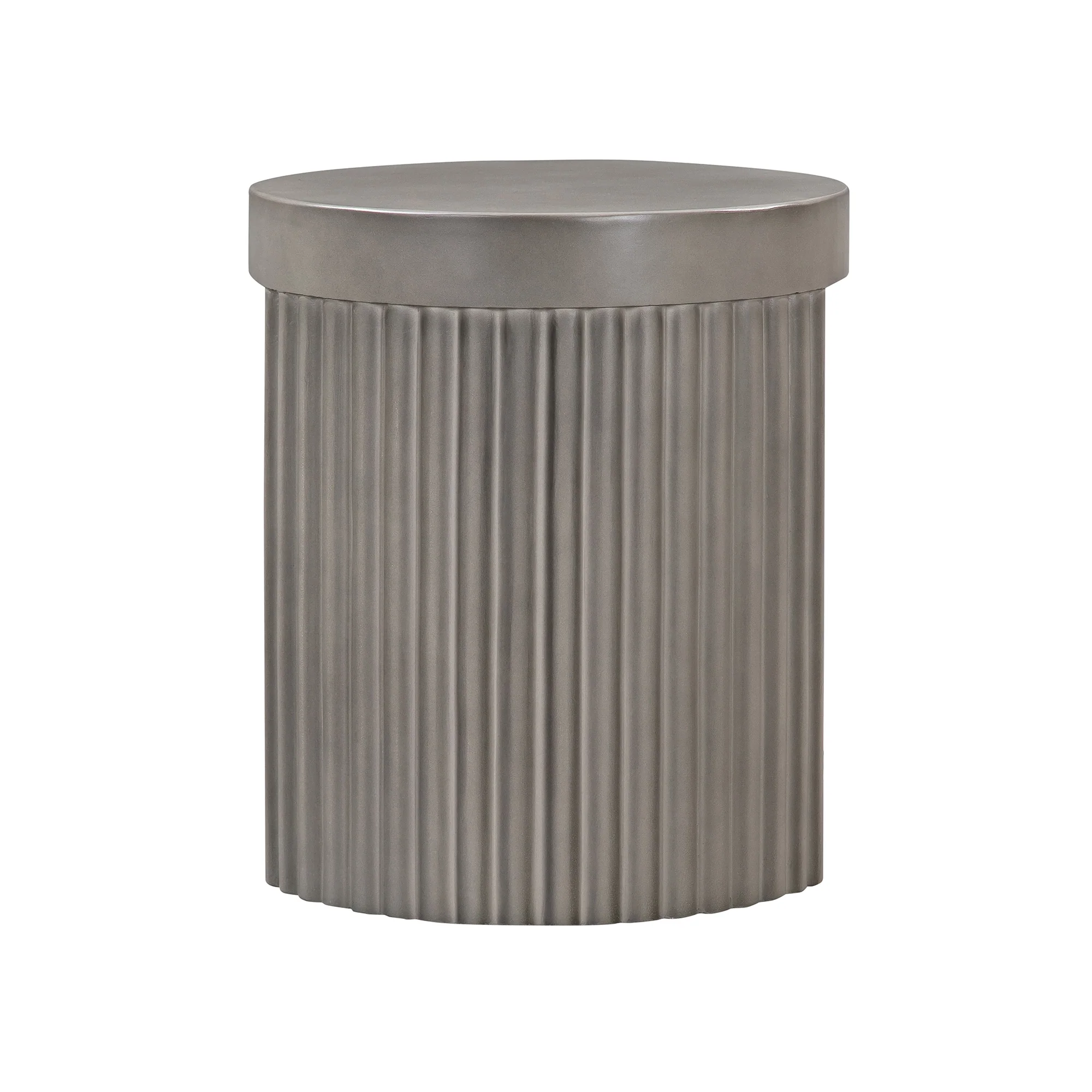 Wave Round Indoor/Outdoor End Table Stool