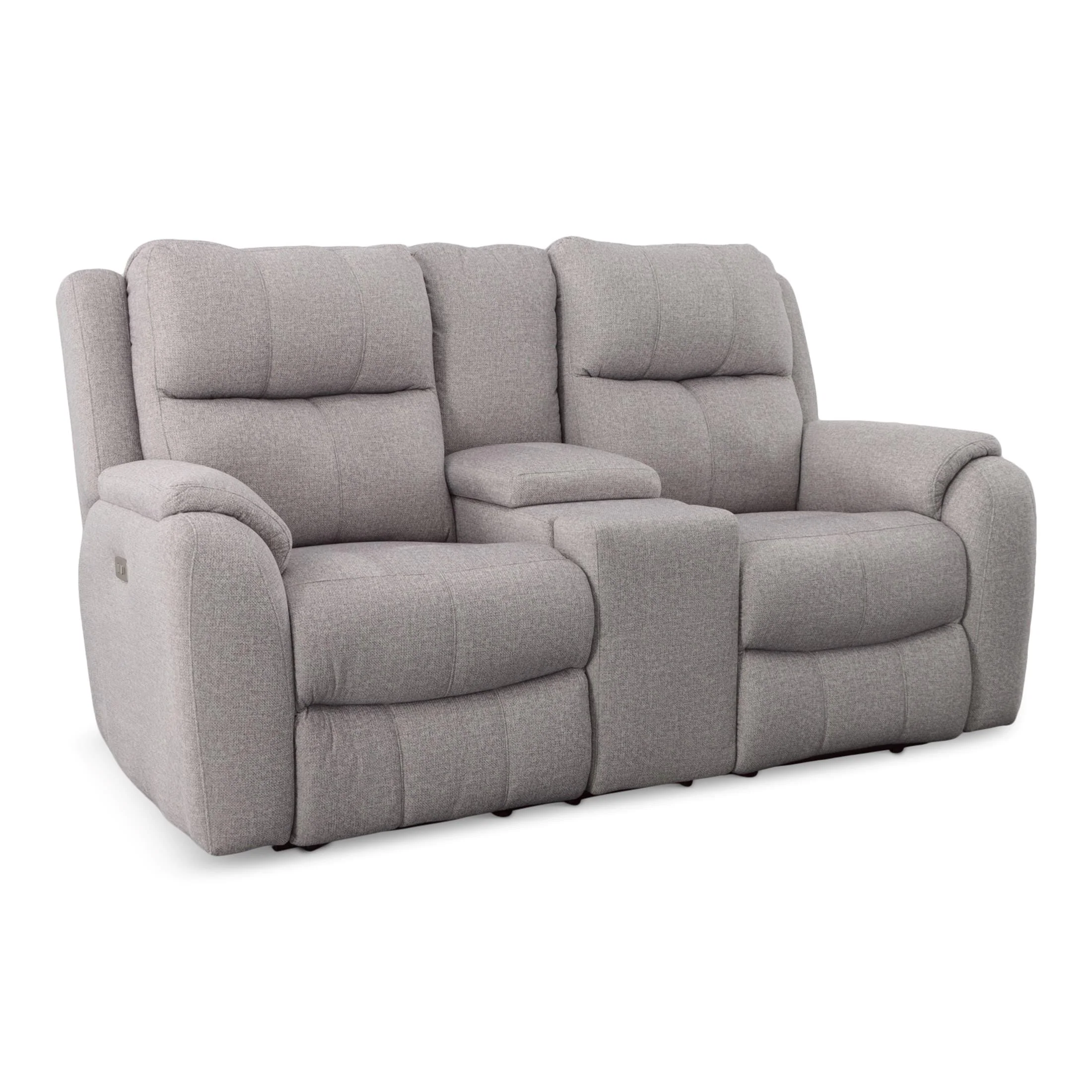 Waylon Power Reclining Console Loveseat - Image 4