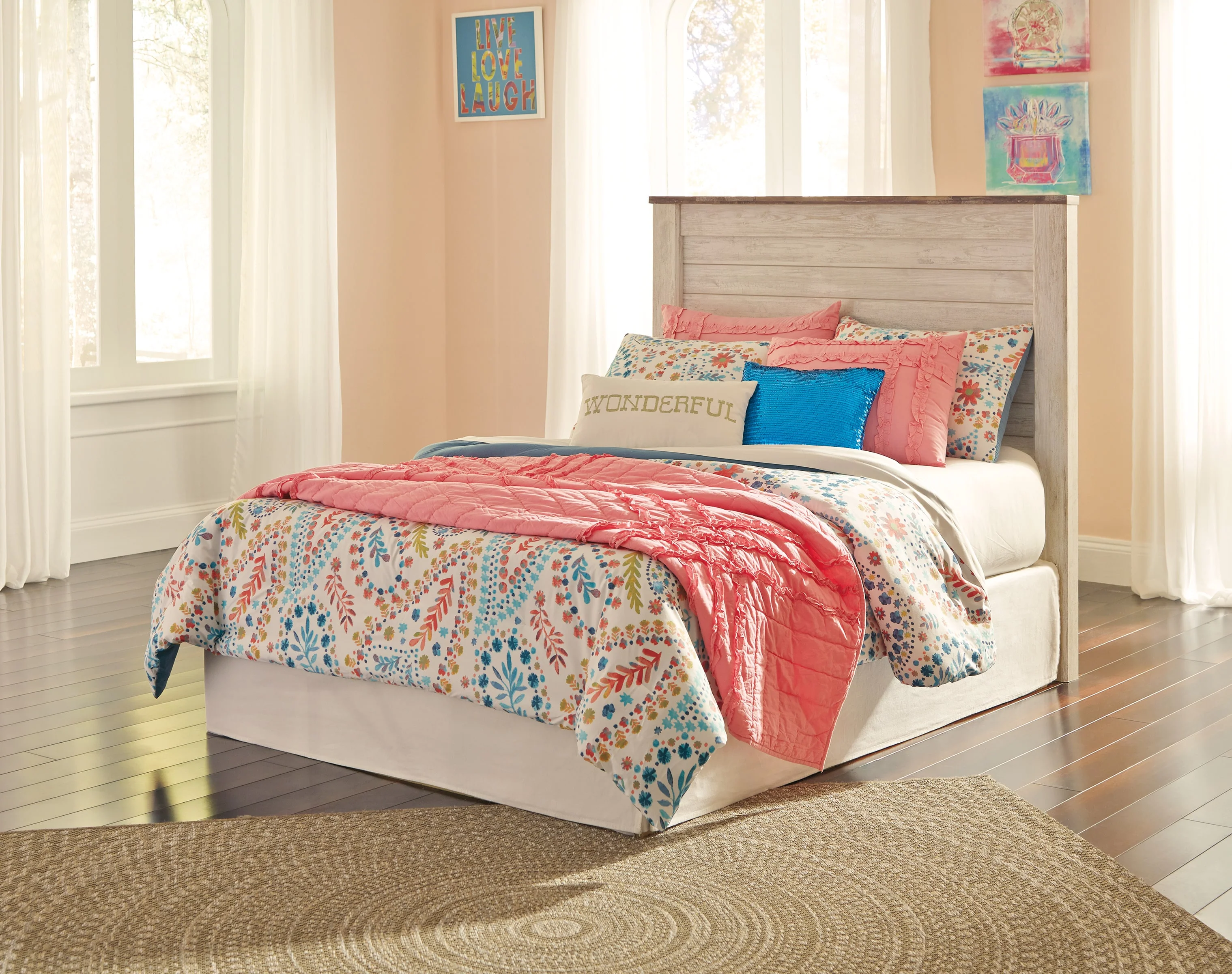 Willowton Panel Headboard - Image 2
