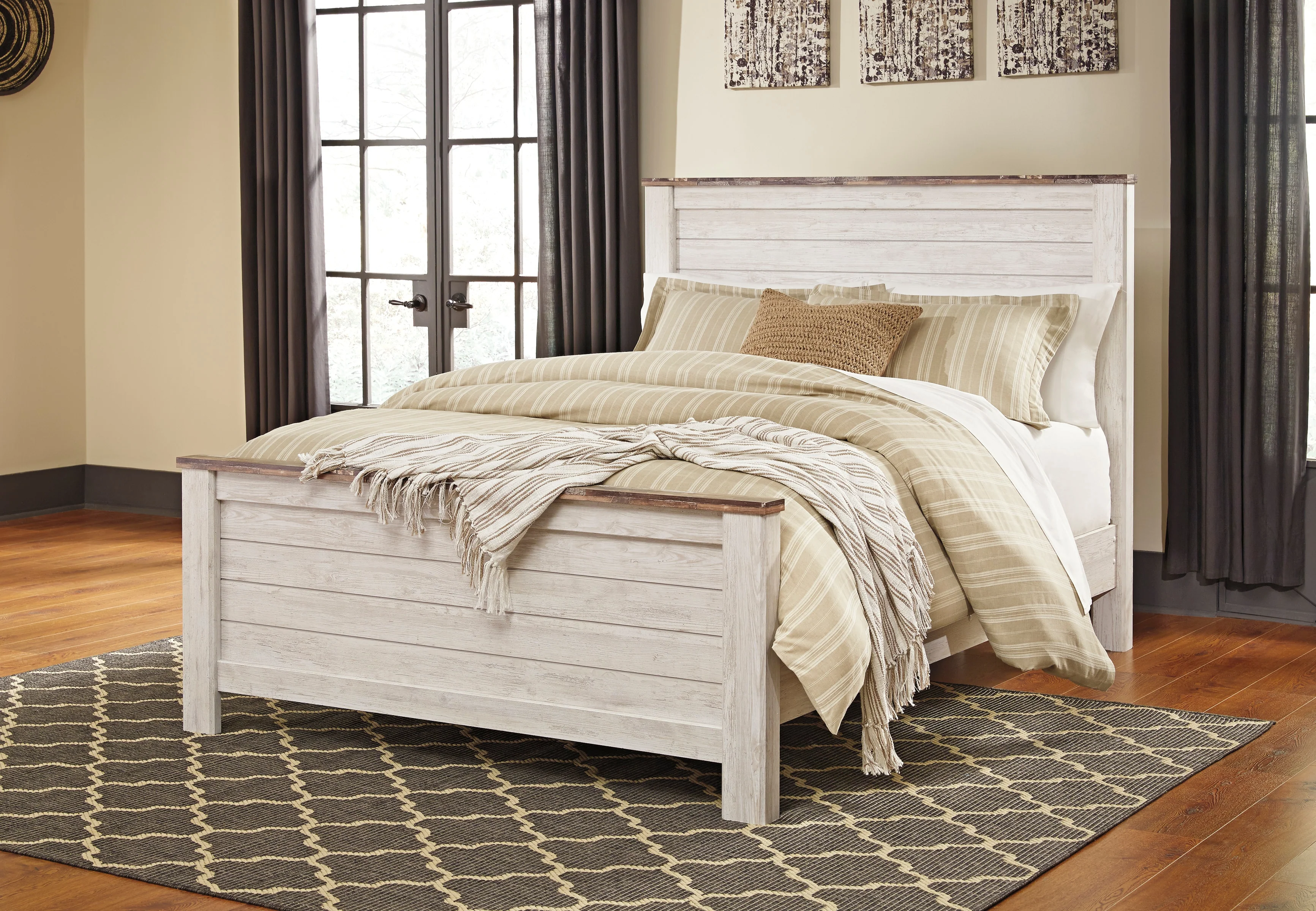 Willowton Panel Headboard - Image 3