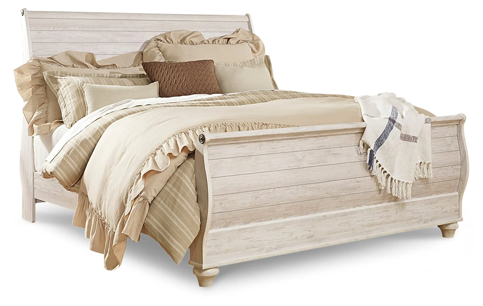 Willowton Sleigh Bed - Image 3