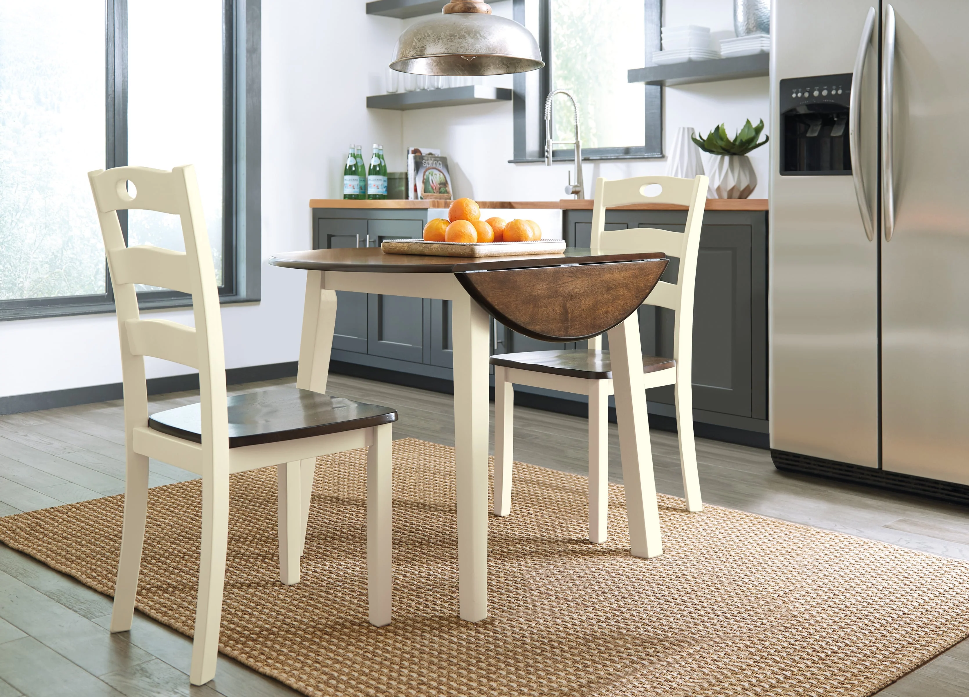 Woodanville Dining Drop Leaf Table - Image 4