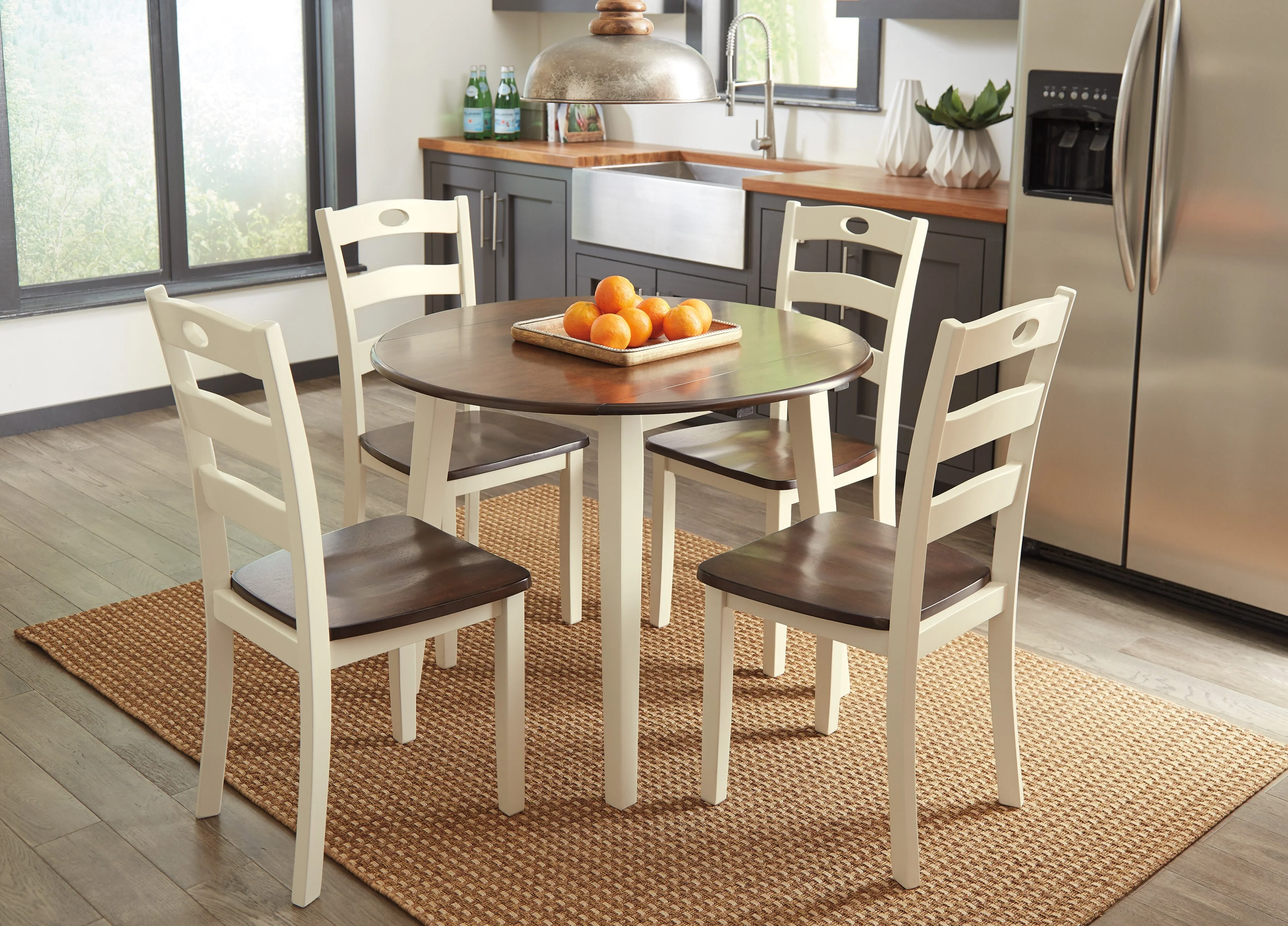 Woodanville Dining Drop Leaf Table - Image 5