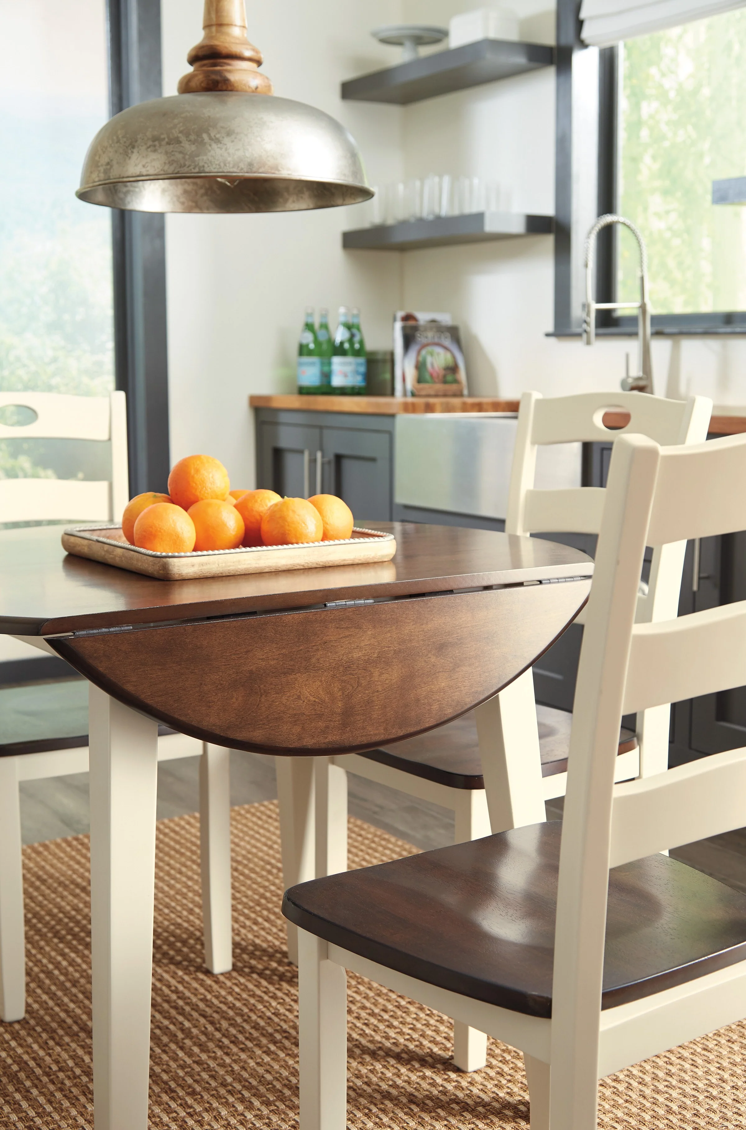 Woodanville Dining Drop Leaf Table - Image 6